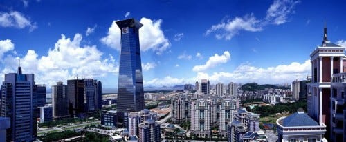 Shenzhen, a special economic zone, 1980 vs 2000's