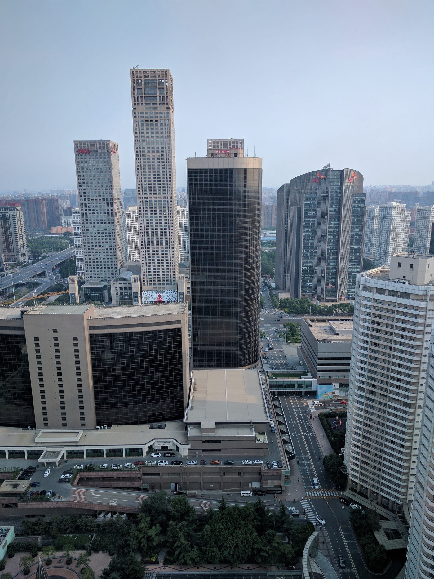 Nice looking buildings in Beijing