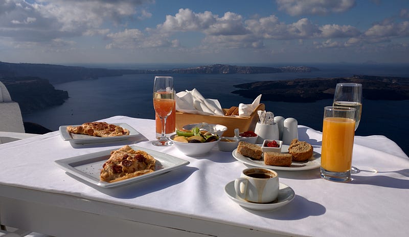 Imerovigli, Santorini, Greece.