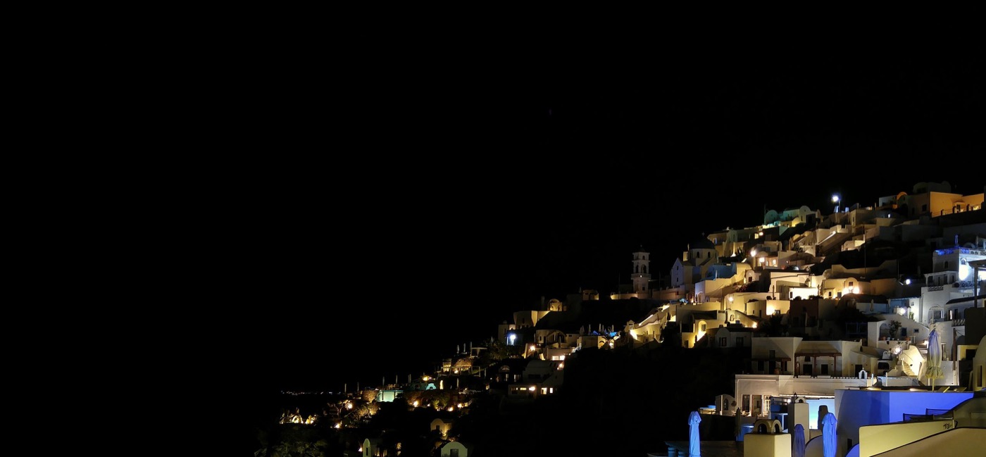 Asleep. Imerovigli, Santorini, Greece.
