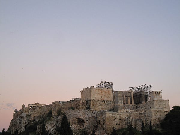 Acropolis of Athens. Athens, Greece.