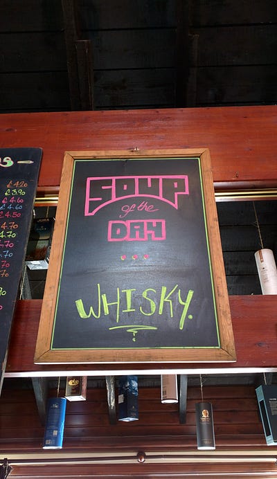 A wee dram of whisky | Seumas Bar in Sligachan Hotel, known for its 300+ whisky selection!